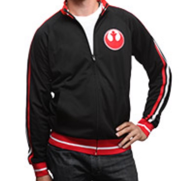 Other - NWT Star Wars Rebel Logo Track Jacket, XL